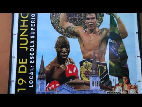 Preparacao Isaac Rodrigues para a disputa do cinturao WBF em Belem PA